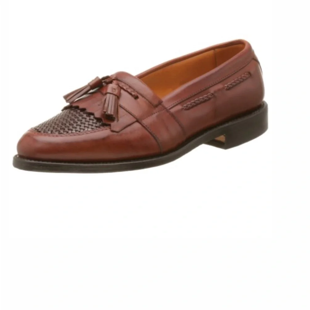 Allen Edmonds Cody kiltie tassel loafer 10D